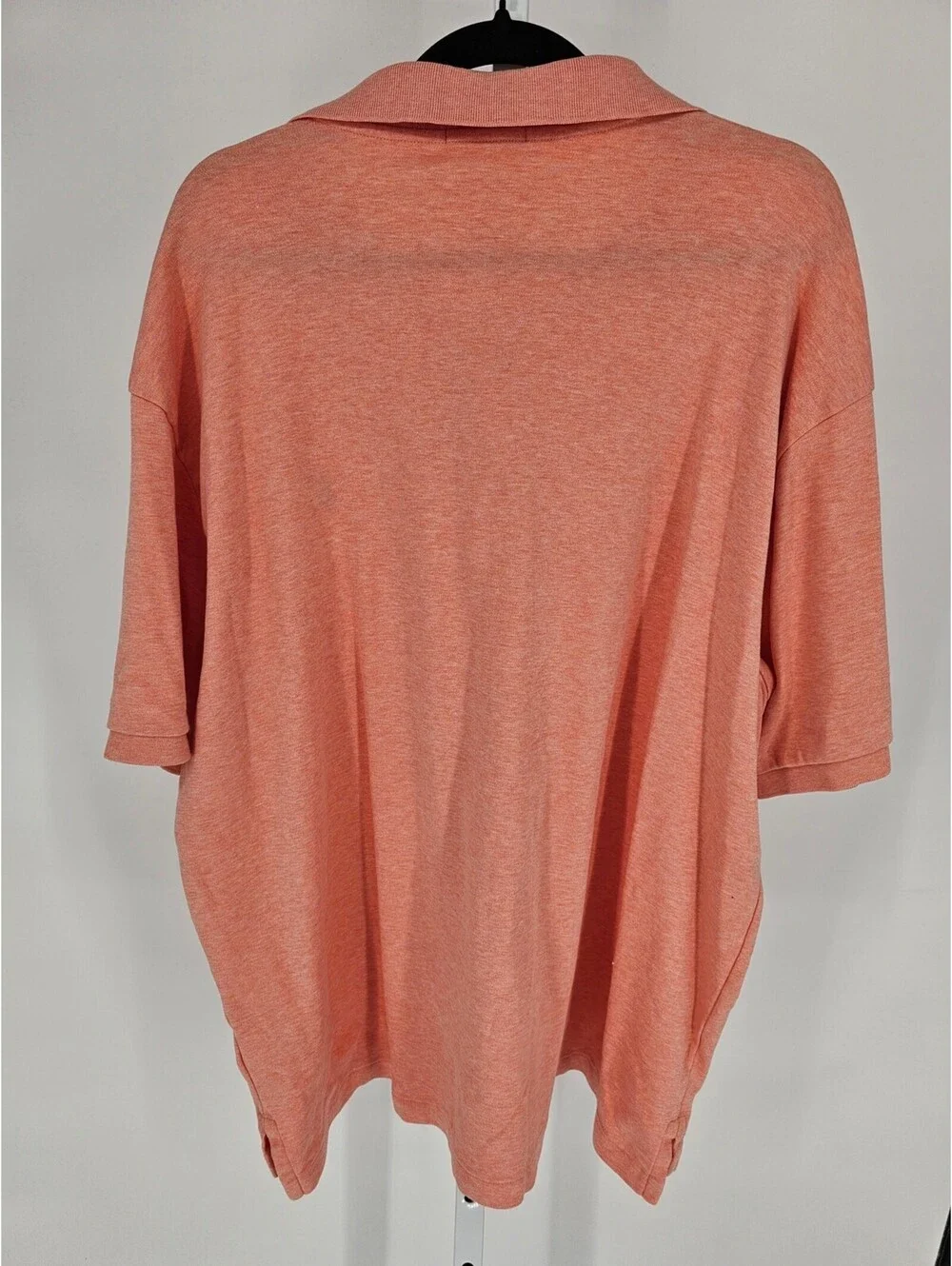 Polo Ralph Lauren Mens Sz 2XB Short Sleeve Polo Shirt Salmon Pink